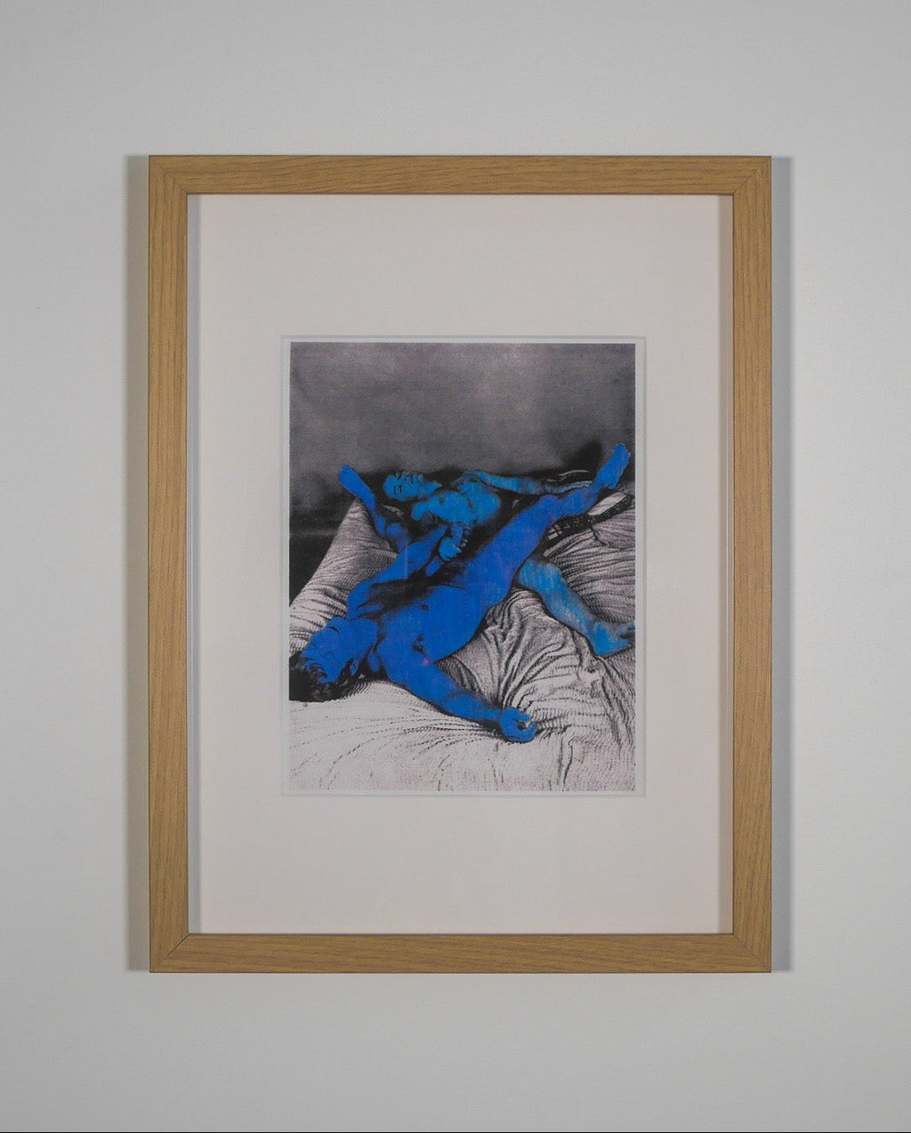 Blue Lovers (Framed)