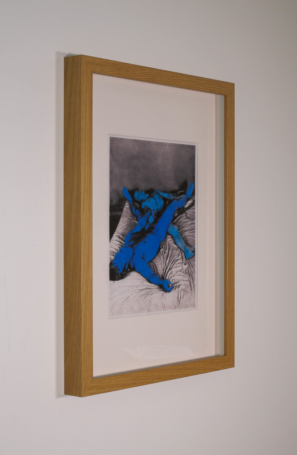 Blue Lovers (Framed)