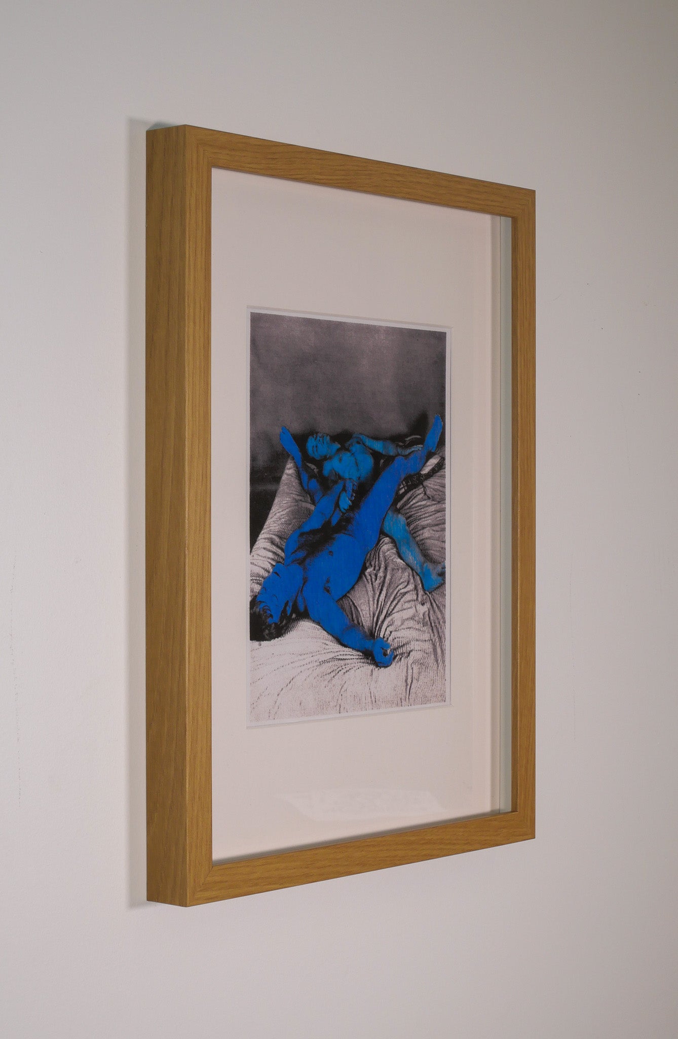 Blue Lovers (Framed)