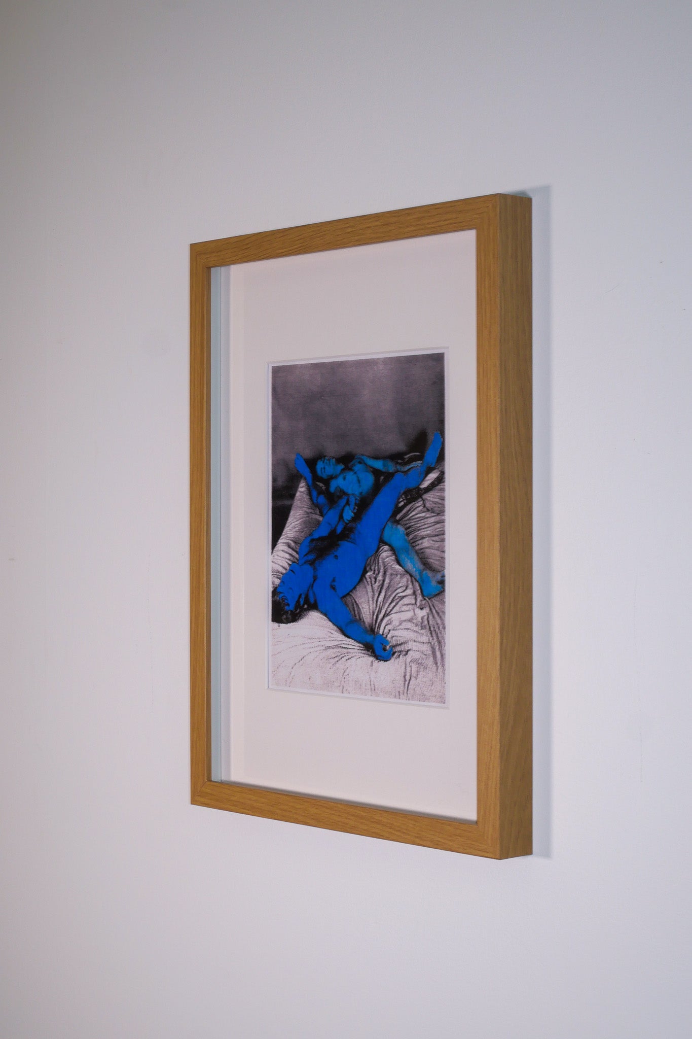 Blue Lovers (Framed)