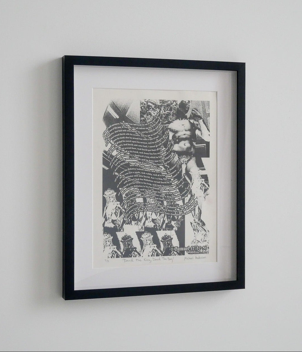David The King, David The Boy (Framed)
