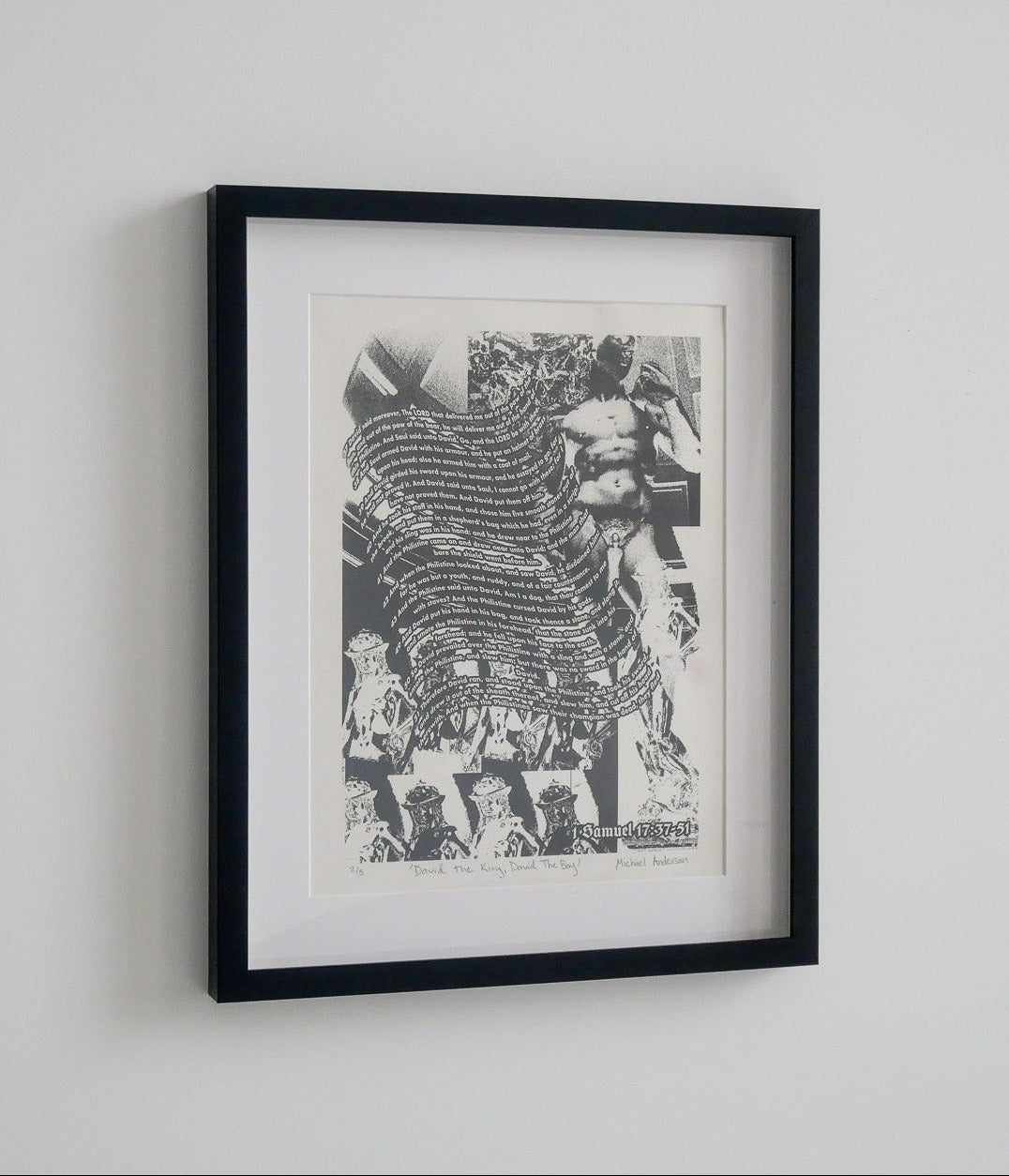 David The King, David The Boy (Framed)