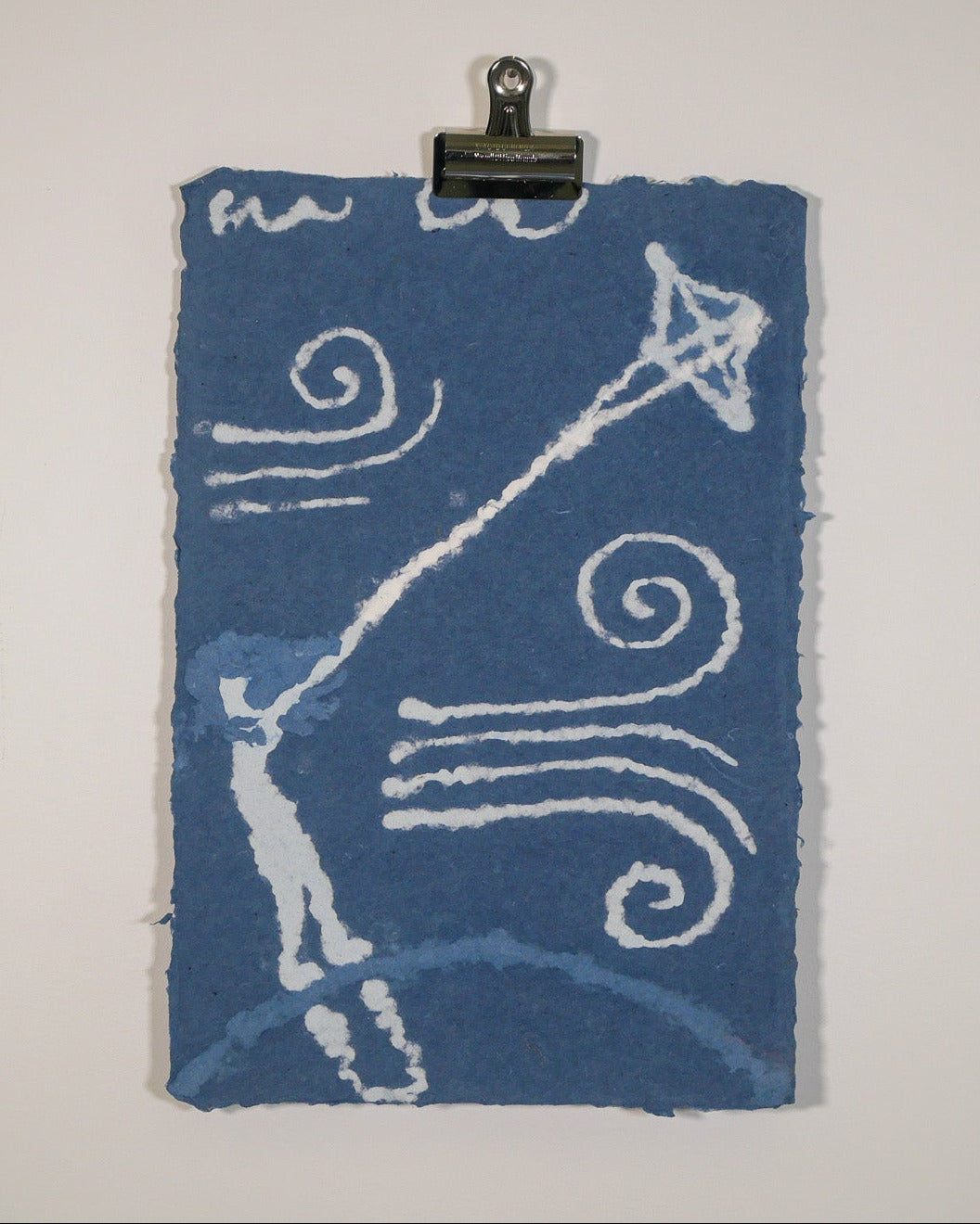Kite in Denim Wind