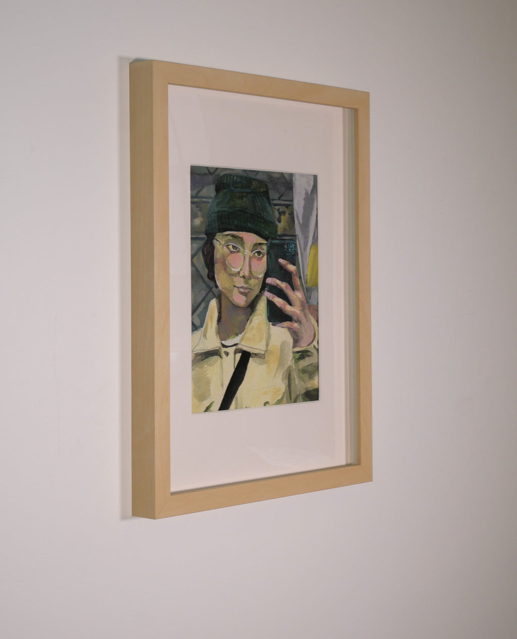 Finn with Phone (Framed)