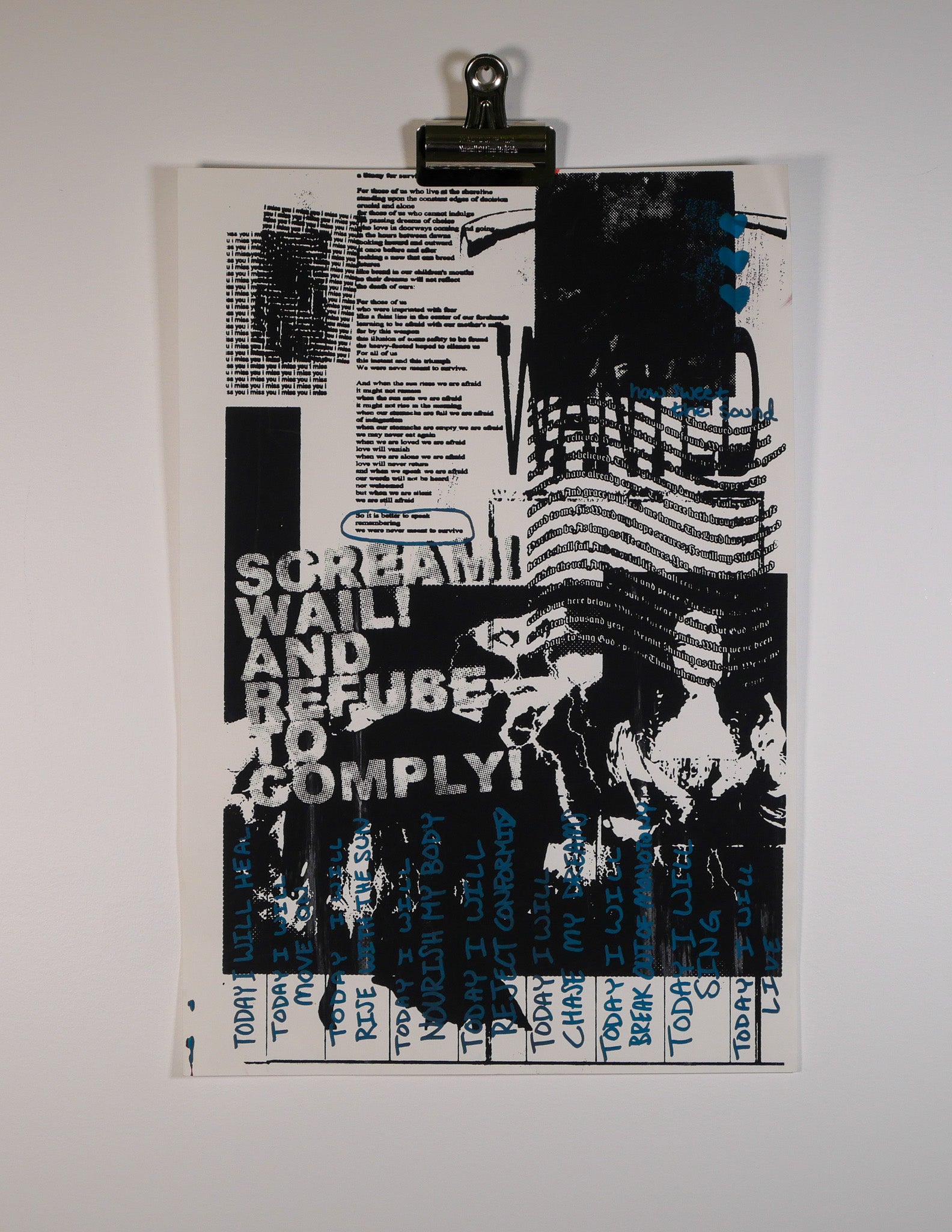 Scream! (Black/Blue)